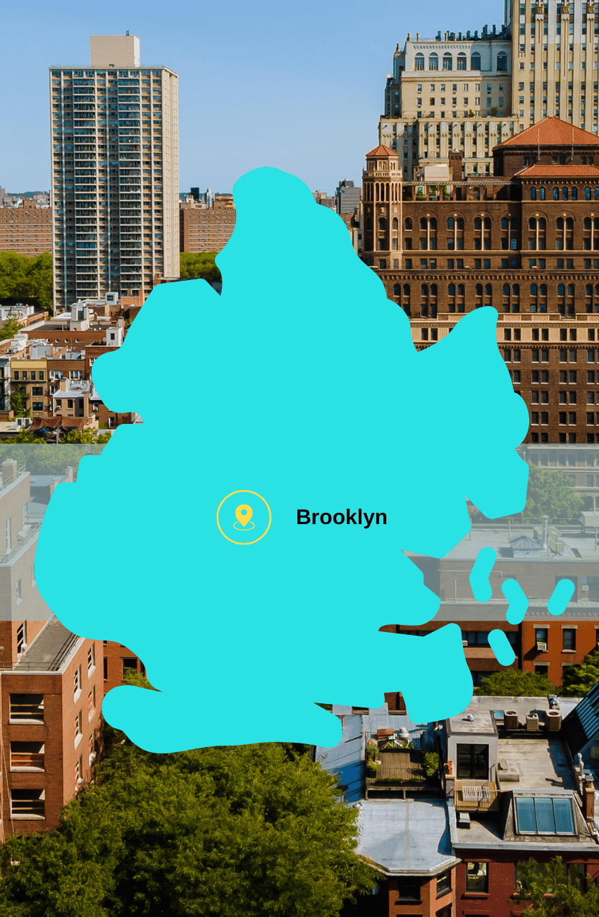 Brookyln New York Map